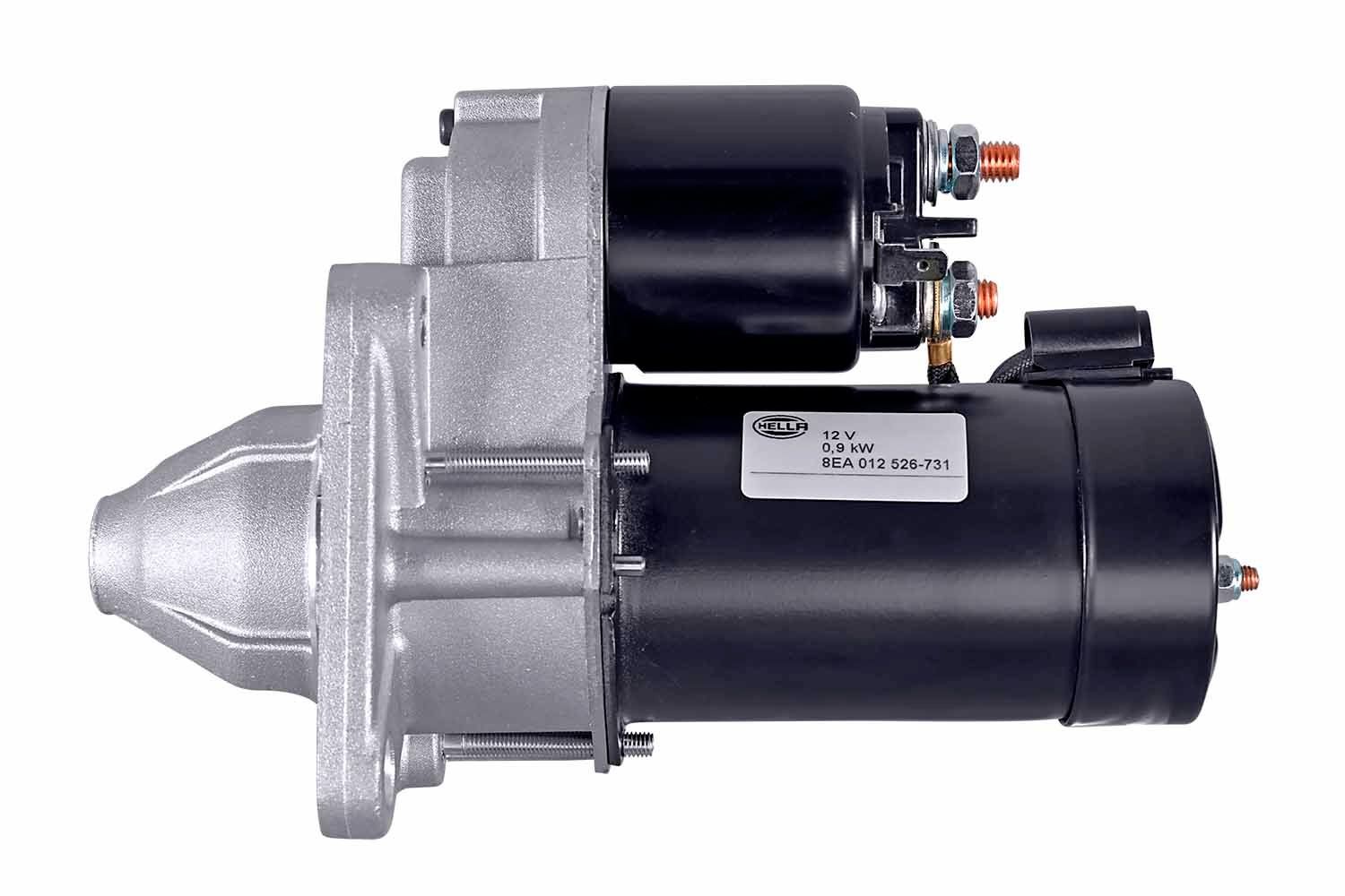 HELLA Startmotor 8EA 012 526-731 HELLA 8EA 012 526-731 Elektrisk utrustning KIA Rio I Kombi (DC)