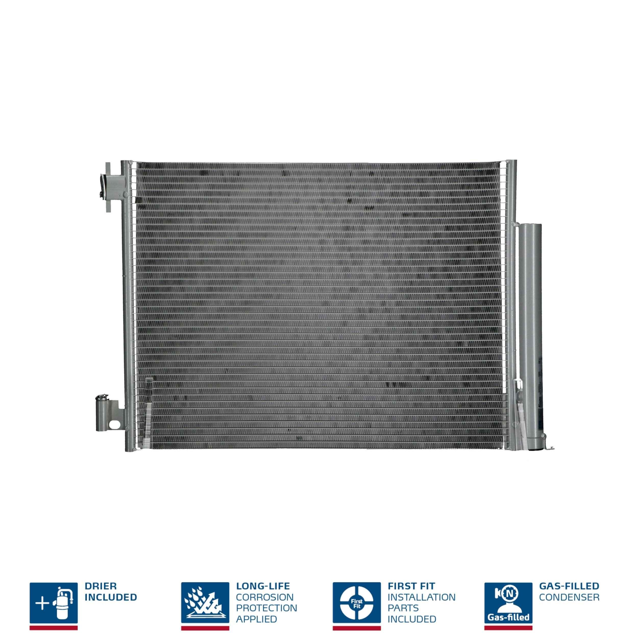 Condenseur, climatisation NISSENS 940321 NISSENS 940321 Radiateur de clim SMART FORTWO 2018