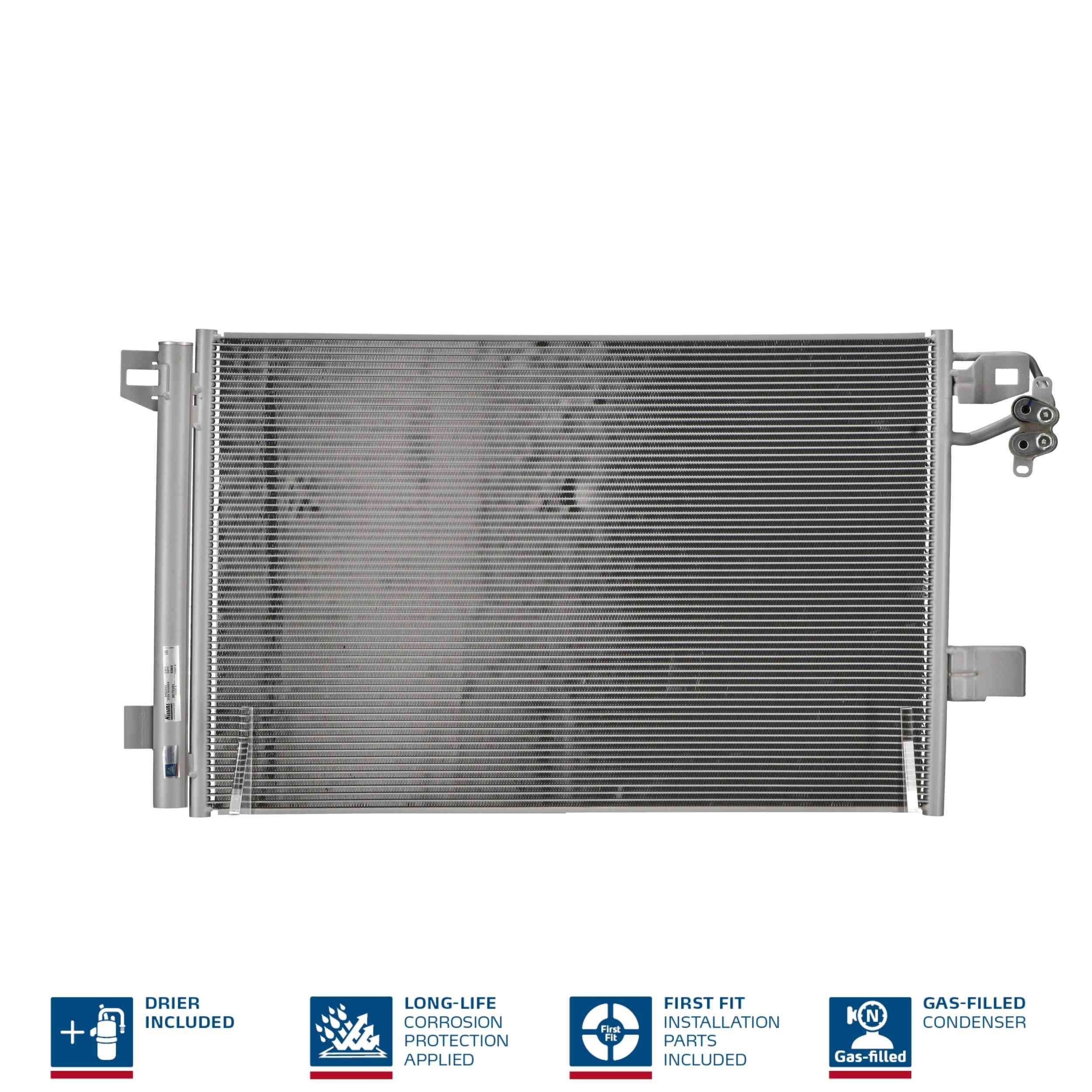 Condensatore climatizzatore NISSENS 940345 351343131 NISSENS 940345 Condensatore aria condizionata Volkswagen TRANSPORTER 2010