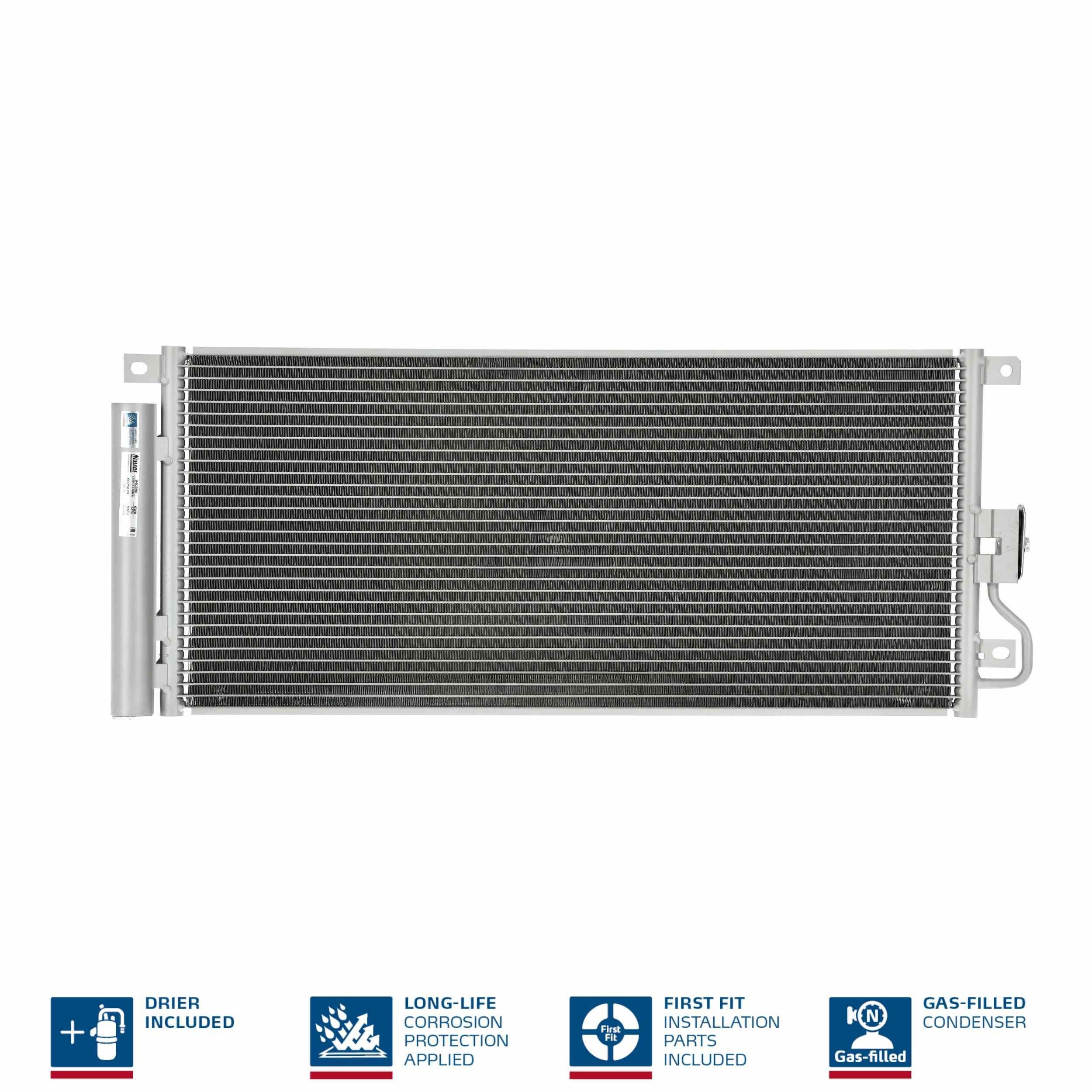 NISSENS Condenseur, climatisation 940390 Chevrolet MALIBU Condenseur de clim NISSENS 940390