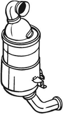 BOSAL Katalysator 090-587 Katalysator BOSAL 131 090-587 billige