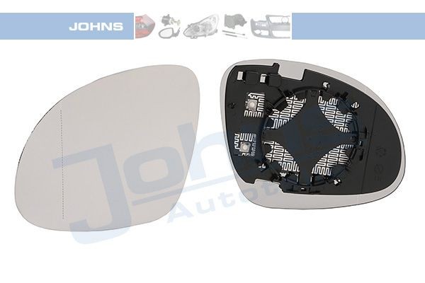 Spejlglas, udvendig spejl JOHNS 95 91 37-81 JOHNS 95 91 37-81: Glas til sidespejl Volkswagen TIGUAN 2012