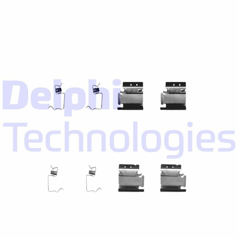 DELPHI Kit accessori, pastiglia freno LX0313 DELPHI LX0313 Kit accessori, pastiglia freno VW Amarok Camion pianale originali prezzo