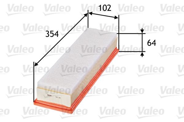 VALEO Ilmansuodatin 585311 VALEO 585311 Peugeot 206+ ilmansuodatin hinta
