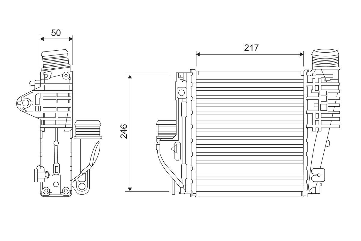 Intercooler VALEO 818290 VALEO 818290 Ladeluftkøler TOYOTA RAV 4 2023