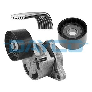 DAYCO Σετ ιμάντων poly-V KPV190 KPV190 Κιτ ιμάντα κίνησης DAYCO DACIA SANDERO