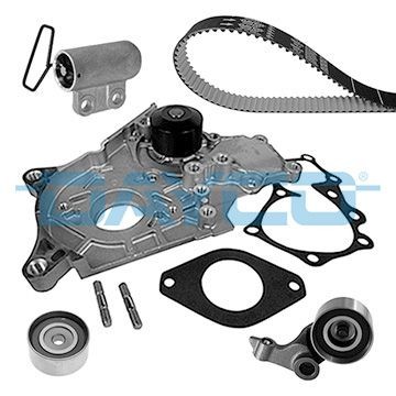 DAYCO Kamremssats med vattenpump KTBWP9651 Toyota Avensis Liftback Kamremssats DAYCO KTBWP9651