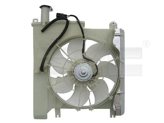 TYC Ventilátor chladenia motora 836-0019 Ventilátor chladenia TYC Citroën JUMPER 836-0019