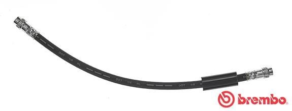 BREMBO Bremseslange T 23 195 T 23 195 Essential Bremseslange FIAT PANDA BREMBO