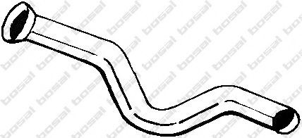 BOSAL Udstødningsrør 720-729 720-729 Udstødningsrør BOSAL LAND ROVER FREELANDER