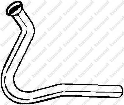 BOSAL Voorpijp 734-017 BOSAL 734-017 Pijp voor de uitlaat Renault Super 5 B/C40 prijs