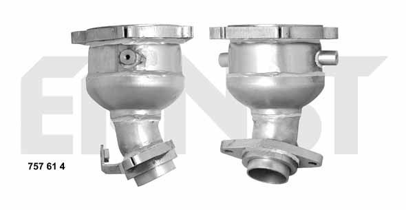 ERNST Catalyseur 757614 757614 Catalyseur ERNST NISSAN 100 NX