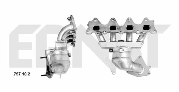 ERNST Katalysator 757102 757102 ERNST Udstødning katalysator Renault billig