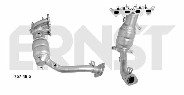 ERNST Katalizators 757485 Katalizators ERNST Fiat PANDA Set 757485