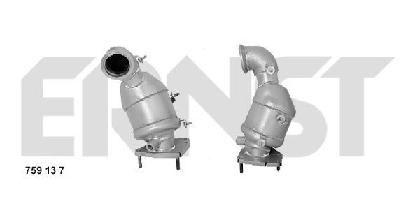 ERNST Catalyseur 759137 Pot catalyseur ERNST SCUDO 759137 pas cher