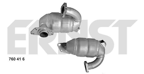 ERNST Καταλύτης 760416 Καταλύτης ERNST Nissan MAXIMA Set 760416