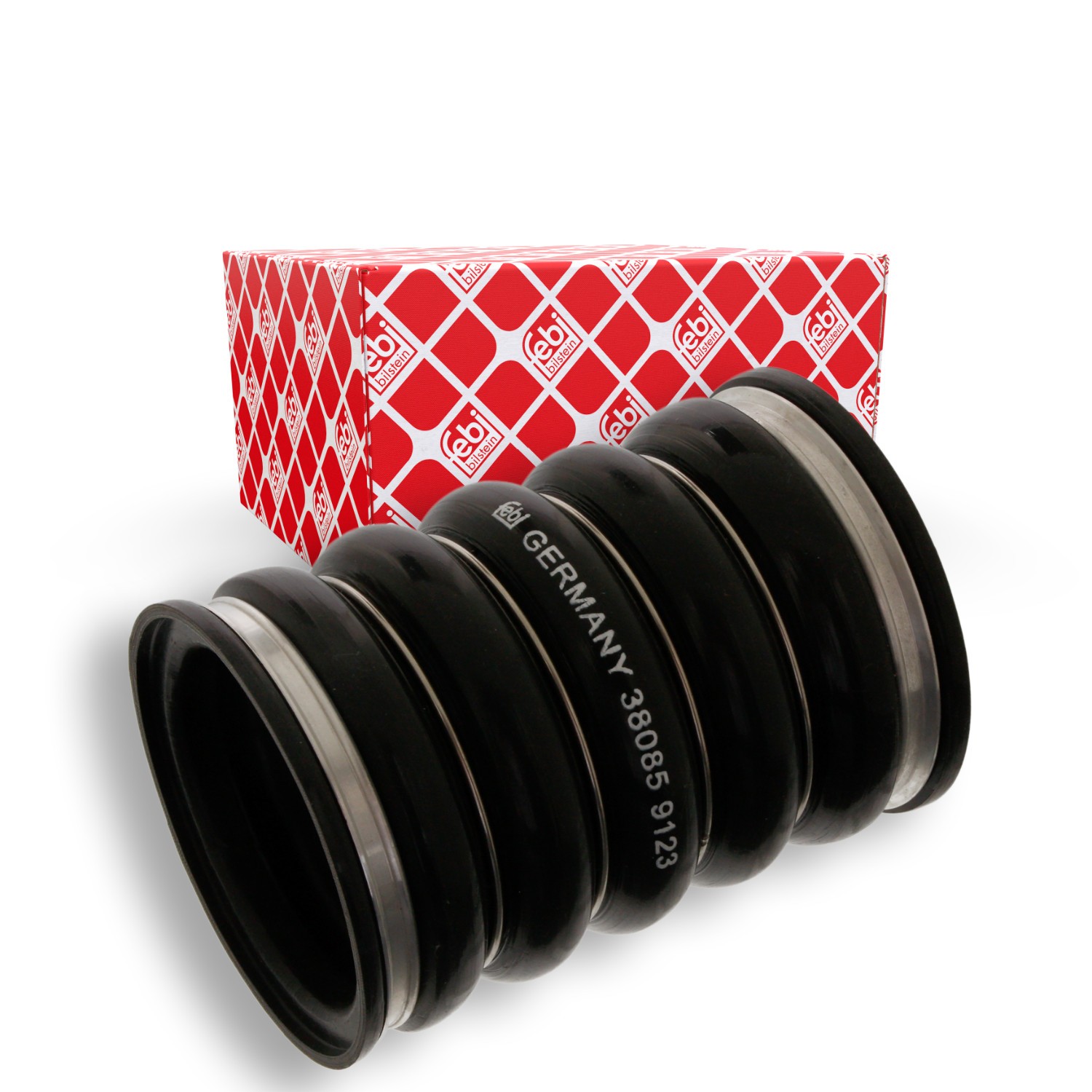 FEBI BILSTEIN Ladeluftschlauch 38085 Ladeluftrohr FEBI BILSTEIN Volvo S70 38085