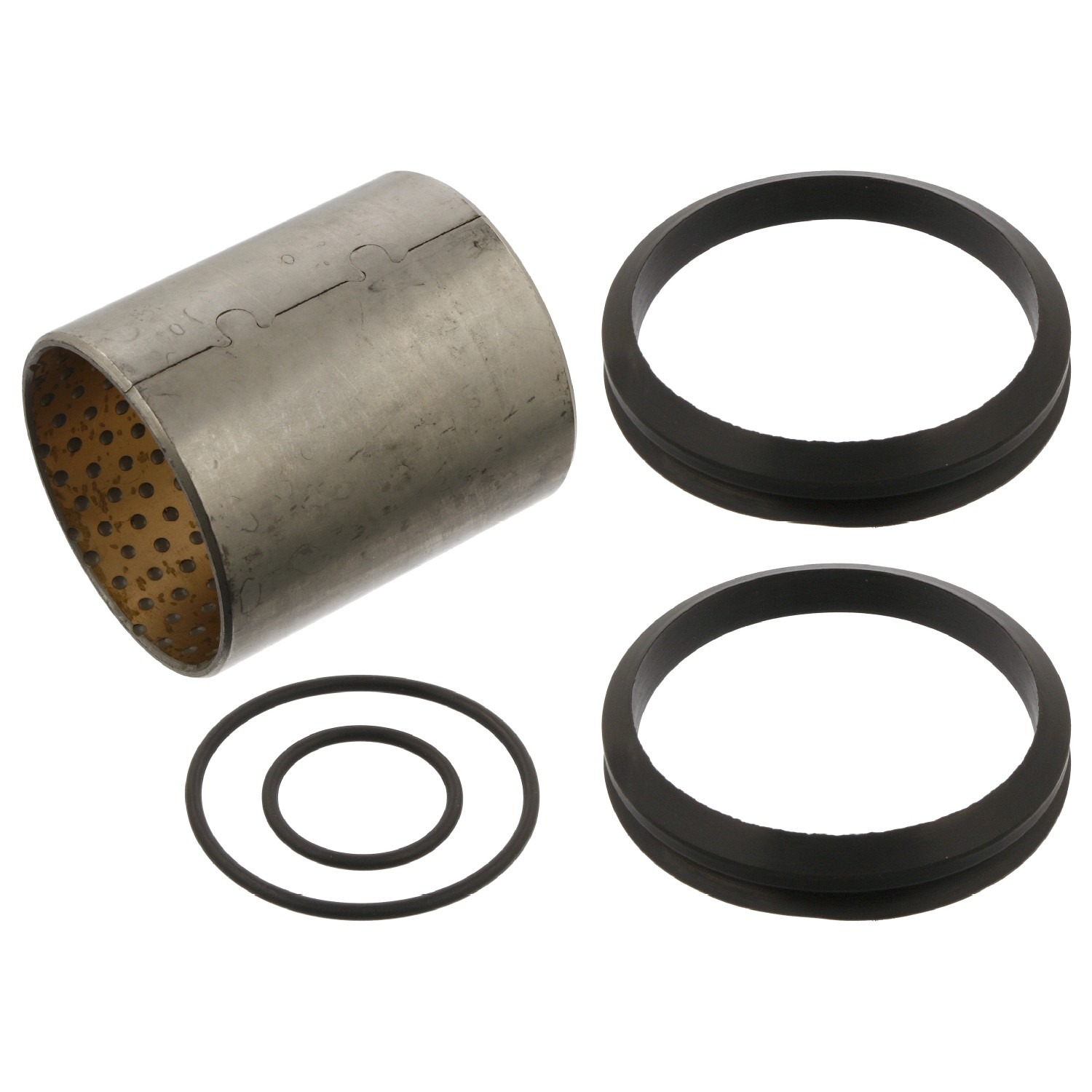 FEBI BILSTEIN Rep.sæt, returstang 40690 FEBI BILSTEIN 40690 Bøsning, styrearmsaksel BMW 5-serie originale