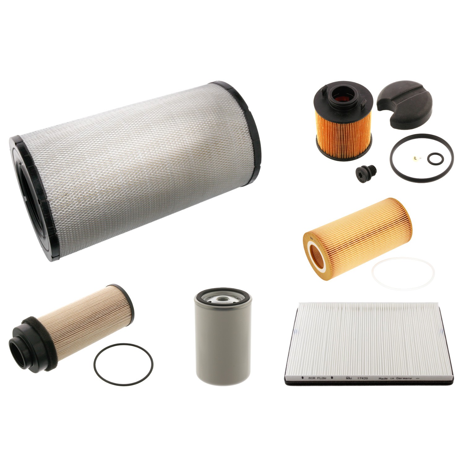 FEBI BILSTEIN Kit filtri 43591 Costo Kit filtri FEBI BILSTEIN JEEP 43591