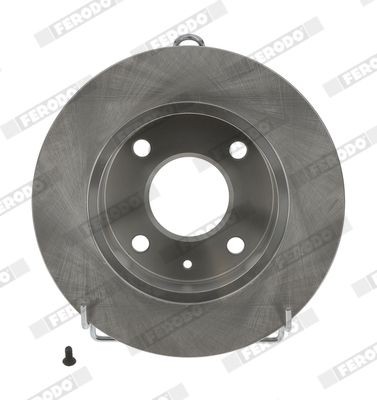 FERODO Disque de frein DDF135 FERODO DDF135 Disque de frein FORD Escort Mk4 3/5 portes (GAF, AWF, ABFT) 1.6 79 CV 1986