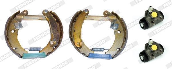 FERODO Trumbromssats FMK096 FERODO FMK096 Trumbromssats FORD Fiesta Mk3 Hatchback (GFJ) 1.6 XR2i 110 hk 1992