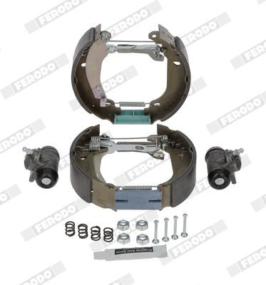 FERODO Trumbromssats FMK110 Byta Bromssats, trumbroms Renault 9 Sedan kostnad FERODO FMK110