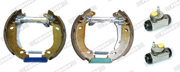 FERODO Bremžu komplekts, Trumuļu bremzes FMK161 FERODO FMK161 Bremžu komplekts, Trumuļu bremzes RENAULT 21 Hatchback 1.7 88 ZS 1991