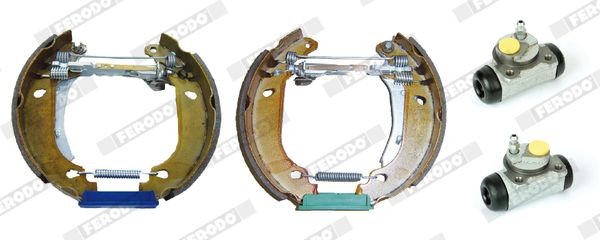 FERODO Trumbromssats FMK162 FERODO FMK162 Trumbromssats RENAULT 19 II Hatchback 1.9 D 71 hk 1998