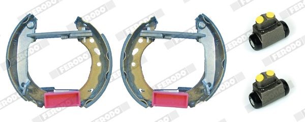 FERODO Trumbromssats FMK181 FERODO FMK181 Trumbromssats FORD Escort Mk5 Hatchback (GAL) 1.8 91 hk 1994