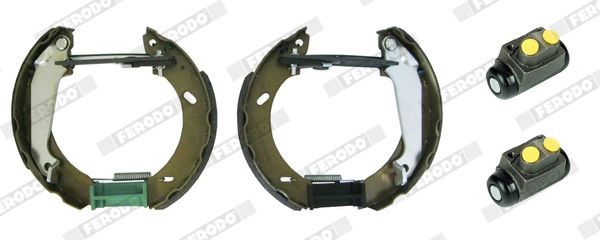FERODO Trumbromssats FMK182 FERODO FMK182 Trumbromssats FORD Escort Mk5 Hatchback (GAL) 1.8 XR3i 16V 4x4 130 hk 1995