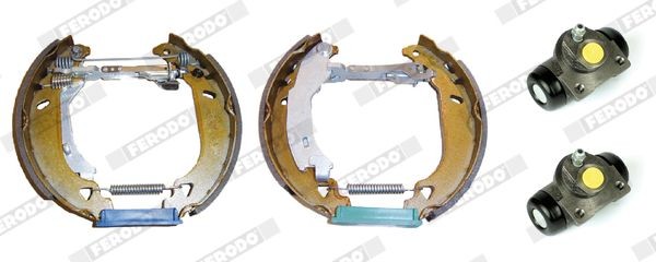 FERODO Σετ φρένων, ταμπουρόφρενα FMK238 FERODO FMK238 γνήσια Φρένα τυμπάνου Lancia Y 840A κόστος