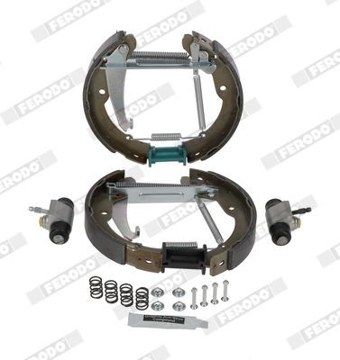 FERODO Σετ φρένων, ταμπουρόφρενα FMK334 FERODO FMK334 γνήσια Σετ φρένων, ταμπουρόφρενα Octavia I Van / Combi (1U5) κόστος
