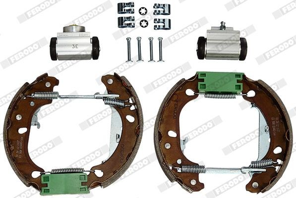 FERODO Bremsesett, trommebremse FMK427 Bremsesett, trommebremse FERODO Ford FIESTA MAXI KIT FMK427
