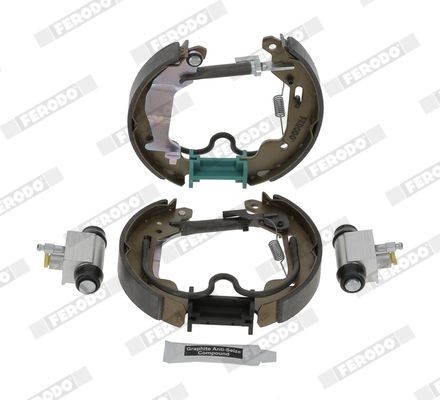 FERODO Jogo de travões, travões de tambor FMK429 FMK429 MAXI KIT Jogo de travões, travões de tambor SUZUKI GRAND VITARA FERODO