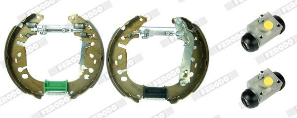 FERODO Jogo de travões, travões de tambor FMK443 Kit freio a tambor FERODO Opel CORSA MAXI KIT FMK443