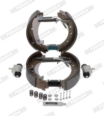 FERODO Remmenset, trommelrem FMK459 Mitsubishi COLT Remschijf, trommelrem FERODO MAXI KIT FMK459
