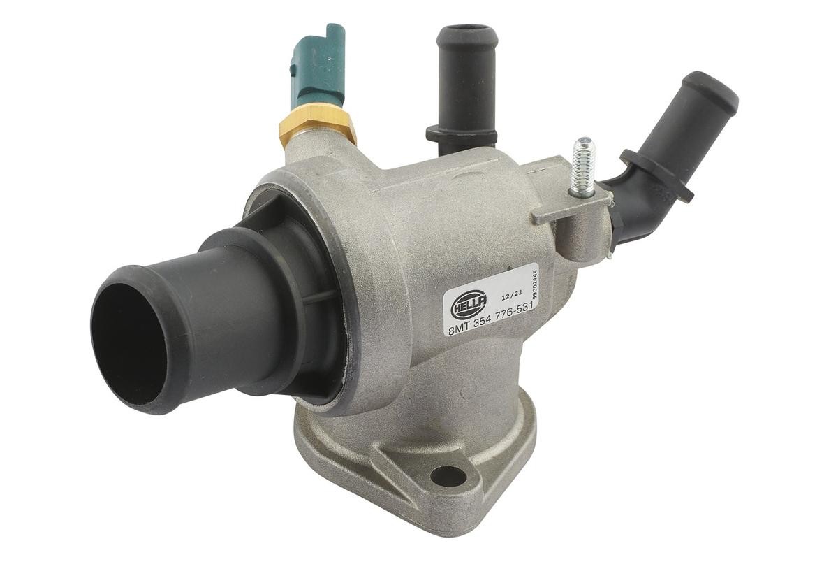HELLA Kühlwasserthermostat 8MT 354 776-531 8MT 354 776-531 HELLA SMART Thermostat