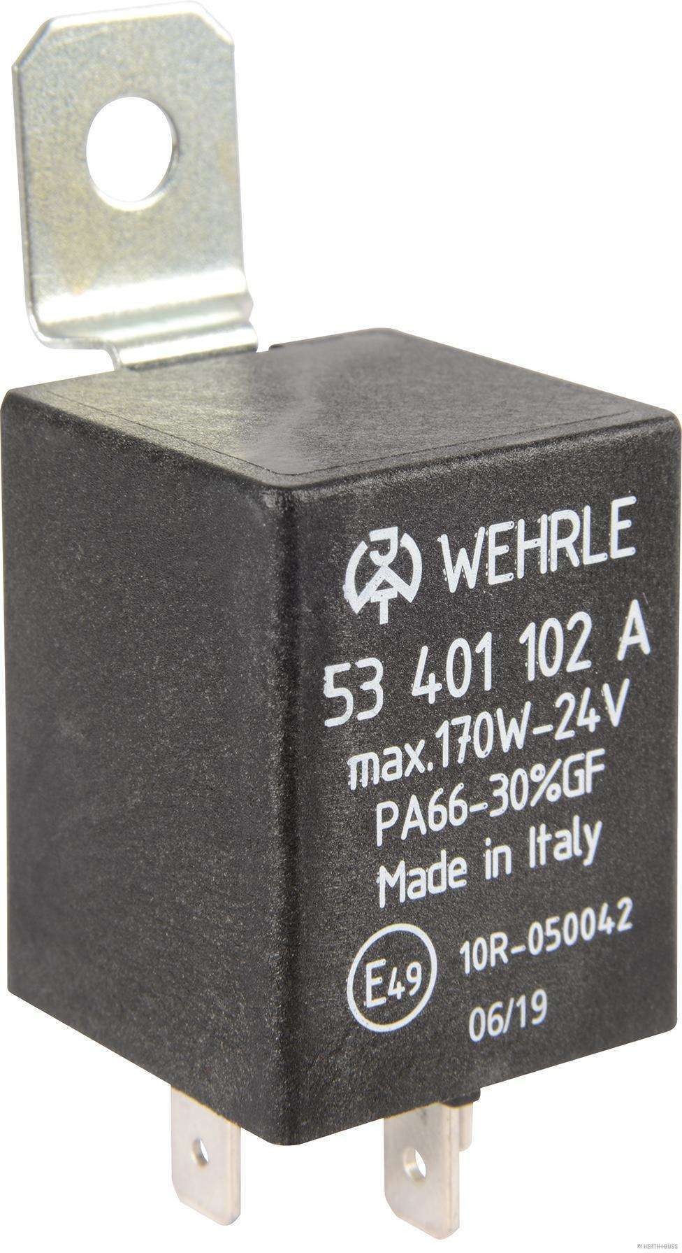 HERTH+BUSS ELPARTS Indicator relay 75605126 HERTH+BUSS ELPARTS 75605126 TOYOTA Corolla VIII Saloon (E110) flasher relay replacement
