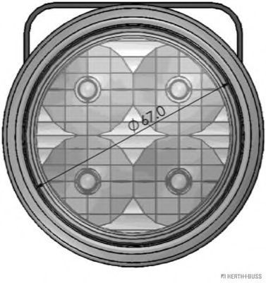 HERTH+BUSS ELPARTS Varselljussats 80659120 80659120 HERTH+BUSS ELPARTS Varselljus Suzuki