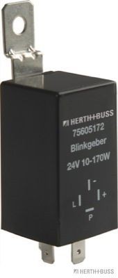 HERTH+BUSS ELPARTS Knipperlichtautomaat, pinkdoos 75605172 Knipperrelais HERTH+BUSS ELPARTS X4 75605172 goedkoop