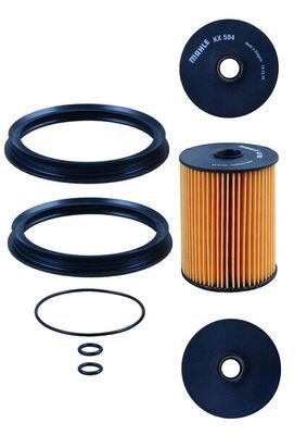 MAHLE Σετ τοποθέτησης, φορτιστής 038 TA 17871 000 Φλάντζα υπερπληρωτή καυσαερίων MAHLE Volvo 460 L 038 TA 17871 000