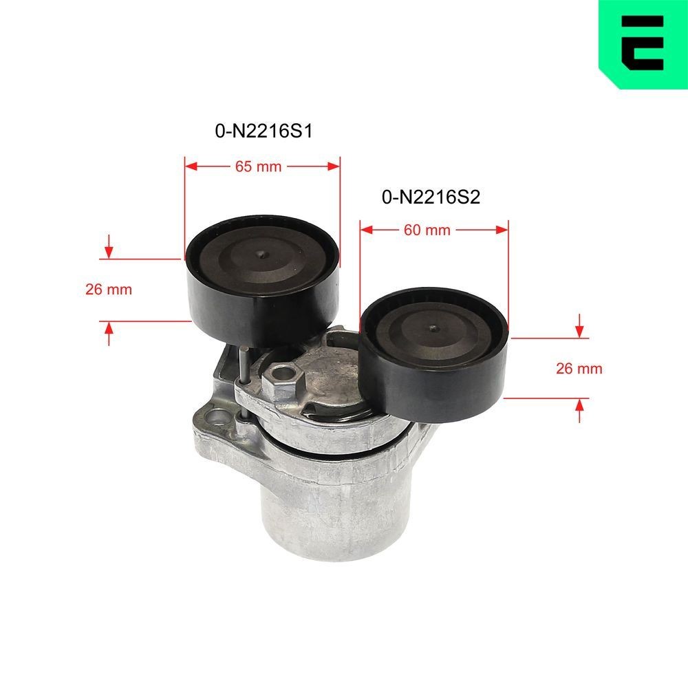 OPTIMAL Galet tendeur de courroie d'accessoire 0-N2216 OPTIMAL 0-N2216 Tendeur courroie accessoire BMW F06 pas cher