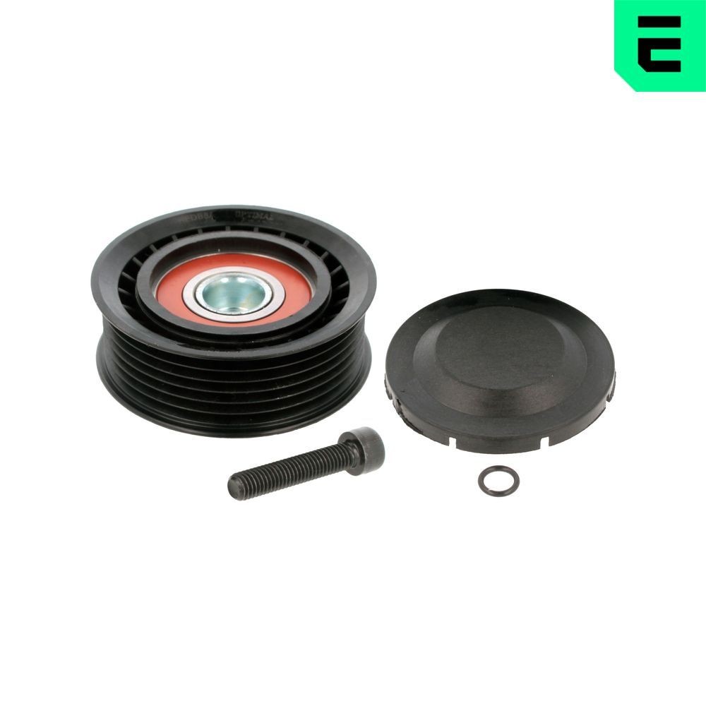 OPTIMAL Τροχαλία παρέκκλισης, ιμάντας poly-V 0-N1439 Τροχαλια αδρανειας OPTIMAL Chevrolet MALIBU 0-N1439