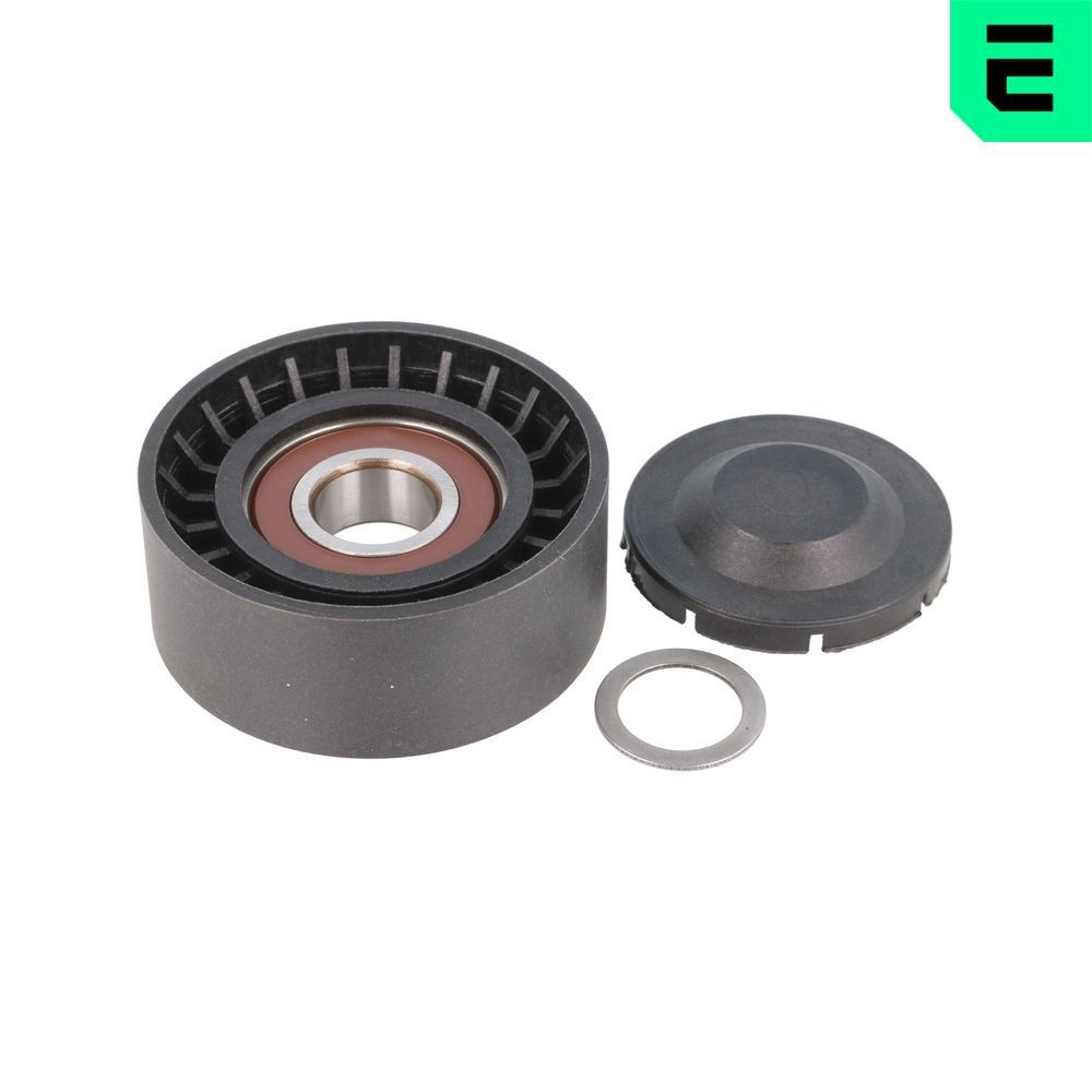OPTIMAL Rolo tensor, correia trapezoidal estriada 0-N2014S OPTIMAL Polia tensora correia PEUGEOT 0-N2014S
