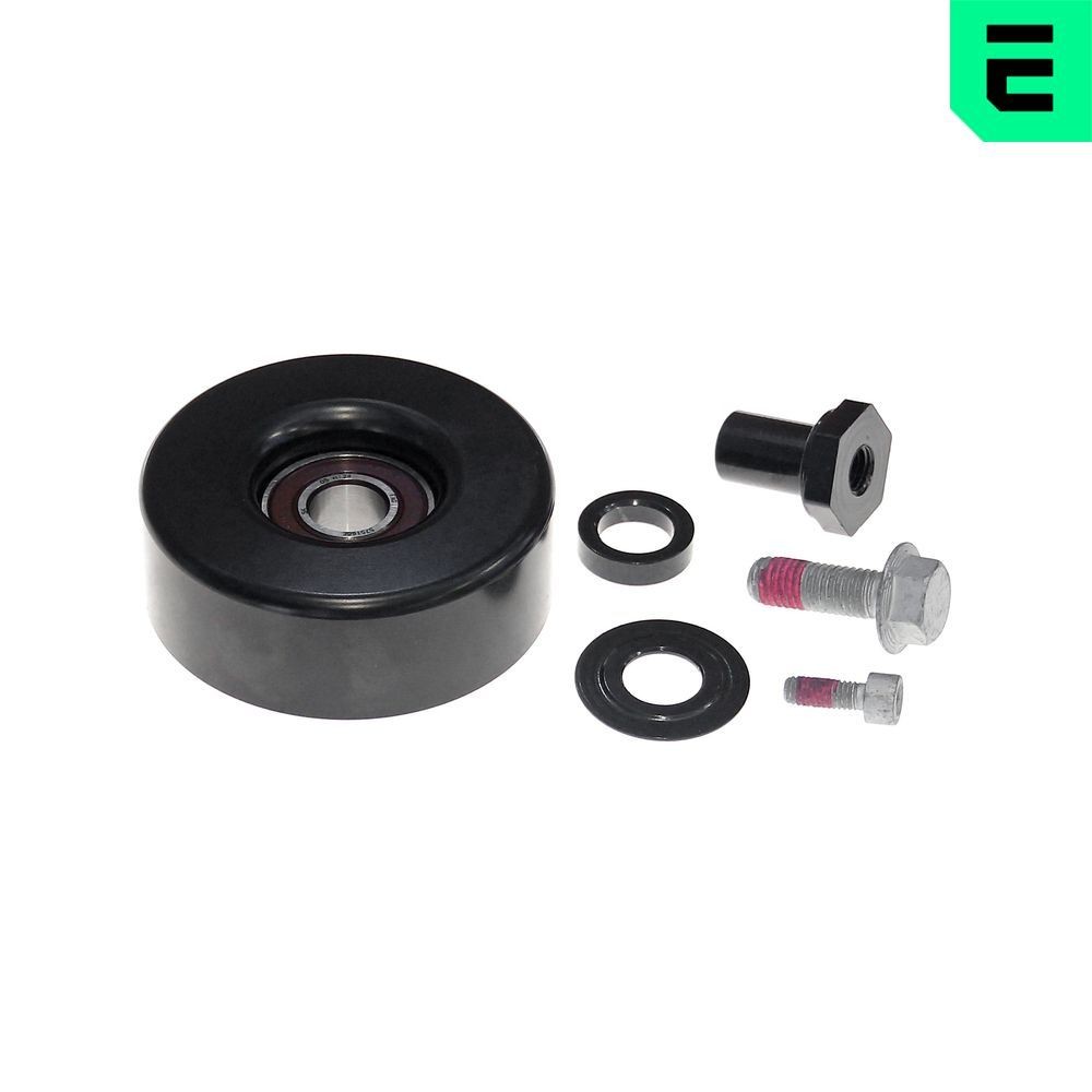 Geleiderol / omdraairol v-snaren OPTIMAL 0-N2073 OPTIMAL 0-N2073 Geleiderol poly v-riem Porsche 911 2002
