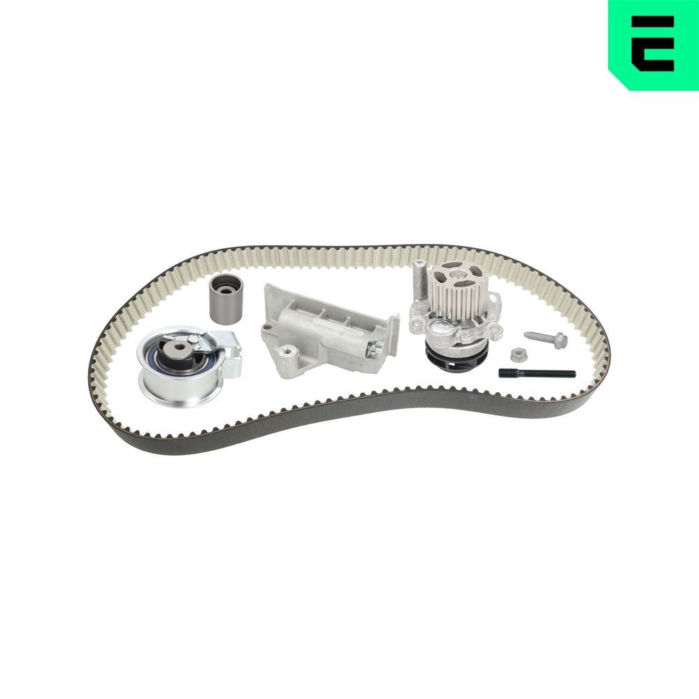 OPTIMAL Wasserpumpe + Zahnriemensatz SK-1378AQ1 Zahnriemen und Wasserpumpe OPTIMAL Audi A8 SK-1378AQ1