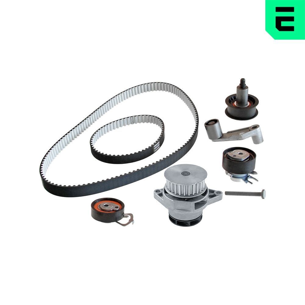 OPTIMAL Wasserpumpe + Zahnriemensatz SK-1511AQ2 Zahnriemenkit OPTIMAL Volkswagen BORA SK-1511AQ2