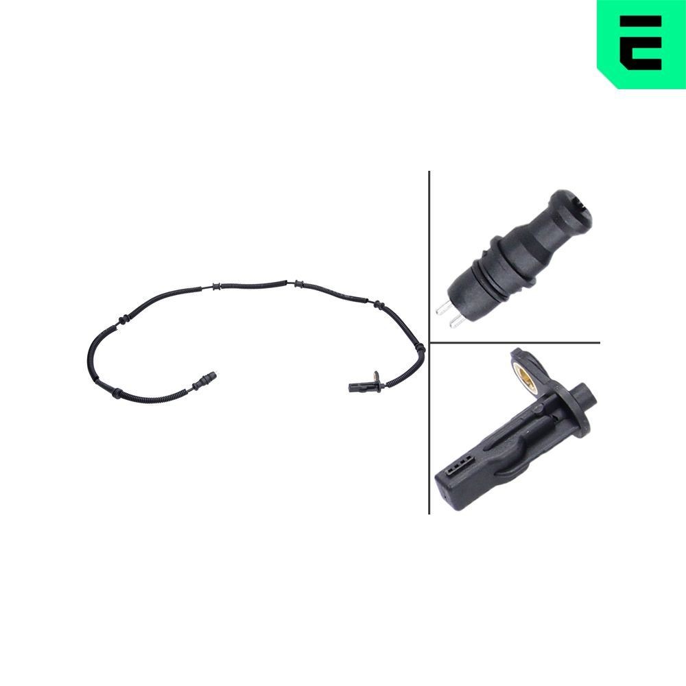 OPTIMAL ABS-givare 06-S395 06-S395 OPTIMAL hjulvarvtalssensor Opel OMEGA