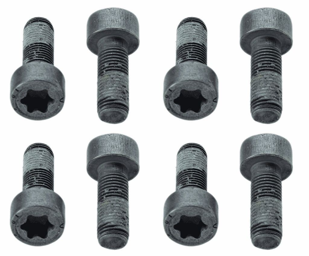 SACHS Skruesett svinghjul 1874 000 010 SACHS 1874 000 010 originale Svinghjulskrue Citroen Relay Jumper hva koster