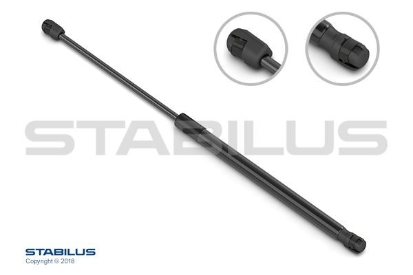 STABILUS Gasfjäder till baklucka 658699 658699 STABILUS gasfjäder bakruta HONDA CRX